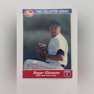 Roger Clemens 1992 collector series #16